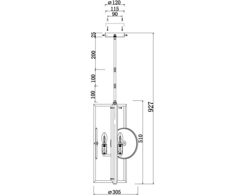 Потолочная люстра Marmo MOD099PL-03G Maytoni Потолочная люстра Marmo MOD099PL-03G Maytoni