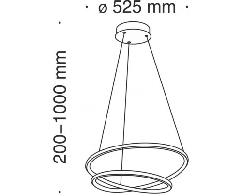 Подвесной светильник Nola MOD100PL-L47W Maytoni Подвесной светильник Nola MOD100PL-L47W Maytoni