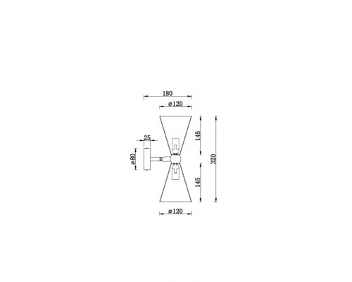 Бра Vesper MOD108WL-02WG Maytoni Бра Vesper MOD108WL-02WG Maytoni