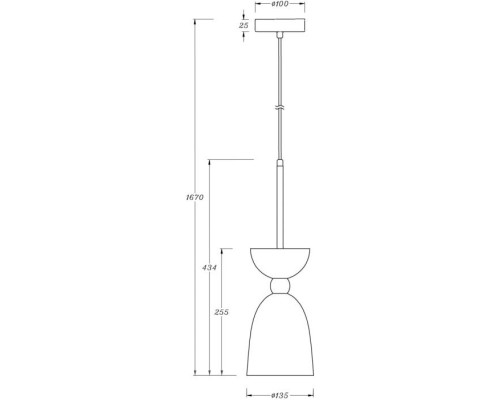 Подвесной светильник Cloches MOD113PL-01W Maytoni Подвесной светильник Cloches MOD113PL-01W Maytoni