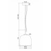 Подвесной светильник Madmen MOD128PL-L6AM Maytoni
