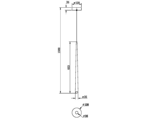 Подвесной светильник Cascade MOD132PL-L6BSK Maytoni Подвесной светильник Cascade MOD132PL-L6BSK Maytoni