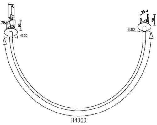 Подвесной светильник Tau MOD146PL-L40B3K Maytoni Подвесной светильник Tau MOD146PL-L40B3K Maytoni