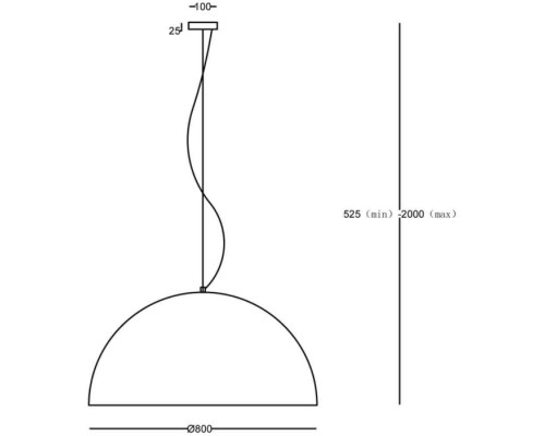 Подвесной светильник Dome MOD169PL-05GB1 Maytoni Подвесной светильник Dome MOD169PL-05GB1 Maytoni