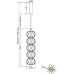 Подвесной светильник Golden Cage MOD216PL-L10G3K Maytoni