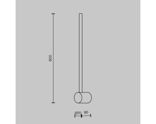 Настенный светильник Light stick MOD237WL-L6B3K Maytoni Настенный светильник Light stick MOD237WL-L6B3K Maytoni