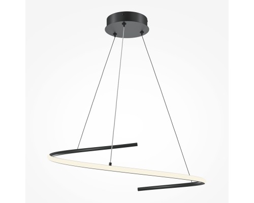 Подвесной светильник Curve MOD242PL-L33BK Maytoni Подвесной светильник Curve MOD242PL-L33BK Maytoni