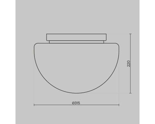 Потолочный светильник Glassy MOD270CL-01G Maytoni Потолочный светильник Glassy MOD270CL-01G Maytoni