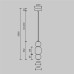Подвесной светильник Drop MOD273PL-L16CH3K Maytoni