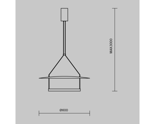 Подвесной светильник Ambience MOD280PL-L30B3K Maytoni Подвесной светильник Ambience MOD280PL-L30B3K Maytoni