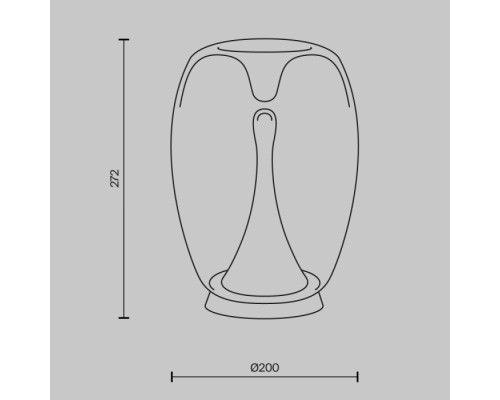 Интерьерная настольная лампа Splash MOD282TL-L15G3K Maytoni Интерьерная настольная лампа Splash MOD282TL-L15G3K Maytoni