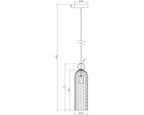 Подвесной светильник Antic MOD302PL-01W Maytoni Подвесной светильник Antic MOD302PL-01W Maytoni