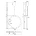 Подвесной светильник Anillo MOD315PL-L20CH3K Maytoni