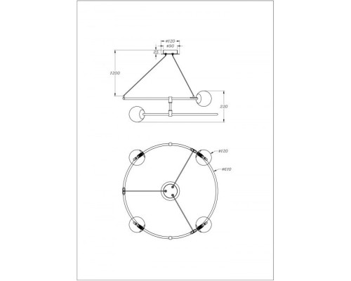 Подвесная люстра Balance MOD317PL-04G Maytoni Подвесная люстра Balance MOD317PL-04G Maytoni