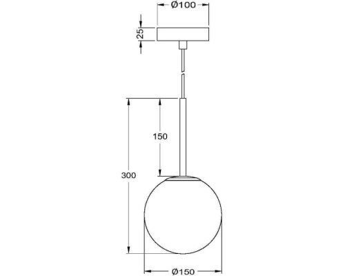 Подвесной светильник Basic form MOD321PL-01B Maytoni Подвесной светильник Basic form MOD321PL-01B Maytoni