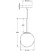 Подвесной светильник Basic form MOD321PL-01B Maytoni
