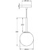 Подвесной светильник Basic form MOD321PL-01W1 Maytoni