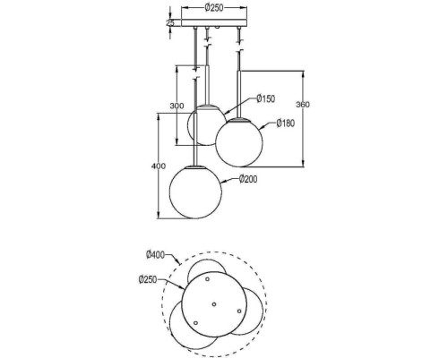 Подвесной светильник Basic form MOD321PL-03W Maytoni Подвесной светильник Basic form MOD321PL-03W Maytoni
