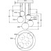 Подвесной светильник Basic form MOD321PL-05G1 Maytoni