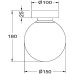 Настенно-потолочный светильник Basic form MOD321WL-01B Maytoni