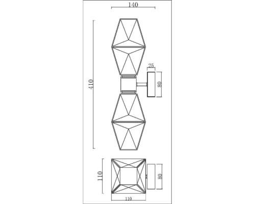 Бра Coctail time MOD325WL-02G Maytoni Бра Coctail time MOD325WL-02G Maytoni