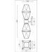 Бра Coctail time MOD325WL-02G Maytoni