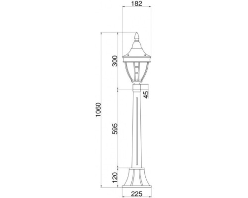 Наземный фонарь Rivoli O026FL-01B Maytoni Наземный фонарь Rivoli O026FL-01B Maytoni