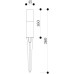Грунтовый светильник Talpa O416FL-L3B3K Maytoni