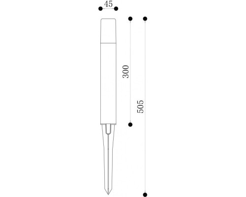 Грунтовый светильник Talpa O416FL-L3GR3K1 Maytoni Грунтовый светильник Talpa O416FL-L3GR3K1 Maytoni