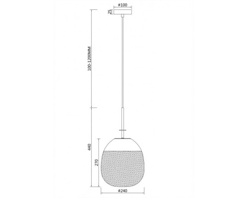 Подвесной светильник Lune P072PL-L5W3K Maytoni Подвесной светильник Lune P072PL-L5W3K Maytoni