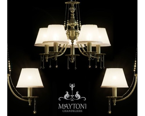 Подвесная люстра Rapsodi RC305-PL-05-R Maytoni Подвесная люстра Rapsodi RC305-PL-05-R Maytoni