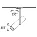 Трековый светильник Track lamps TR005-1-GU10-B Maytoni