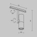 Трековый светильник Elti TR005-2-12W3K-BW Maytoni