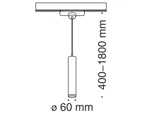Трековый светильник Track lamps TR008-1-GU10-W Maytoni Трековый светильник Track lamps TR008-1-GU10-W Maytoni