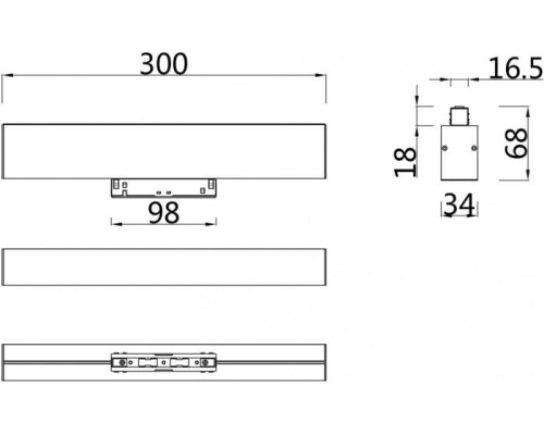 Трековый светильник BASIS TR012-2-12W3K-W Maytoni Трековый светильник BASIS TR012-2-12W3K-W Maytoni