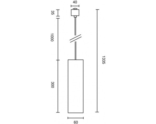Трековый светильник Focus TR025-1-GU10-MG Maytoni Трековый светильник Focus TR025-1-GU10-MG Maytoni