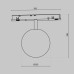 Трековый светильник Luna TR038-4-5W3K-WW-DS-W Maytoni
