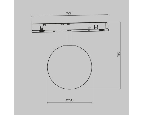 Трековый светильник Luna TR038-4-5WTW-DD-W Maytoni Трековый светильник Luna TR038-4-5WTW-DD-W Maytoni