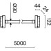 Трековый светильник Tau TR101-2-100W3K-B Maytoni