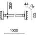 Трековый светильник Tau TR101-2-20W3K-B Maytoni