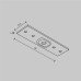 Соединитель прямой Accessories for tracks Exility TRA034C-21W Maytoni