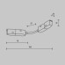 Коннектор Accessories for tracks Exility TRA034CS-B Maytoni