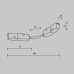 Коннектор Accessories for tracks Exility TRA034CS-W Maytoni
