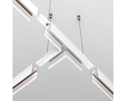 Соединитель T-образный Accessories for tracks Exility TRA034CT-41W Maytoni Соединитель T-образный Accessories for tracks Exility TRA034CT-41W Maytoni
