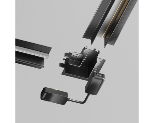 Соединитель угловой Magnetic track system Radity TRA084CL-12B Maytoni Соединитель угловой Magnetic track system Radity TRA084CL-12B Maytoni