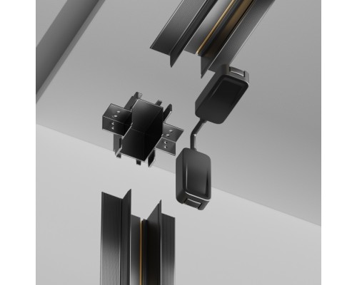 Соединитель угловой Magnetic track system Radity TRA084CT-12B Maytoni Соединитель угловой Magnetic track system Radity TRA084CT-12B Maytoni
