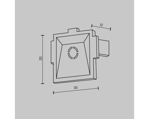 Заглушка Accessories for tracks Radity TRA084EC-12B Maytoni Заглушка Accessories for tracks Radity TRA084EC-12B Maytoni