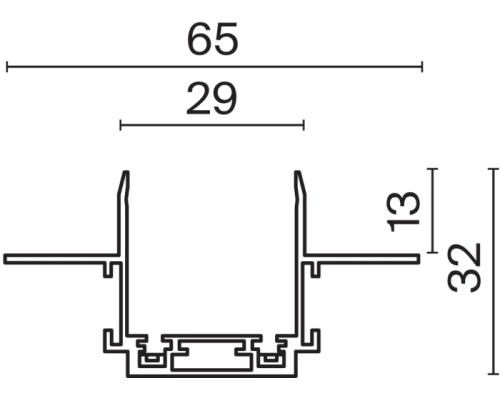 Шинопровод Busbar trunkings Radity TRA084MP-12B Maytoni Шинопровод Busbar trunkings Radity TRA084MP-12B Maytoni