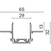 Шинопровод Busbar trunkings Radity TRA084MP-12B Maytoni
