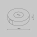 Потолочная чаша накладная с коннектором питания Accessories for system Parity TRA130SC-1B Maytoni